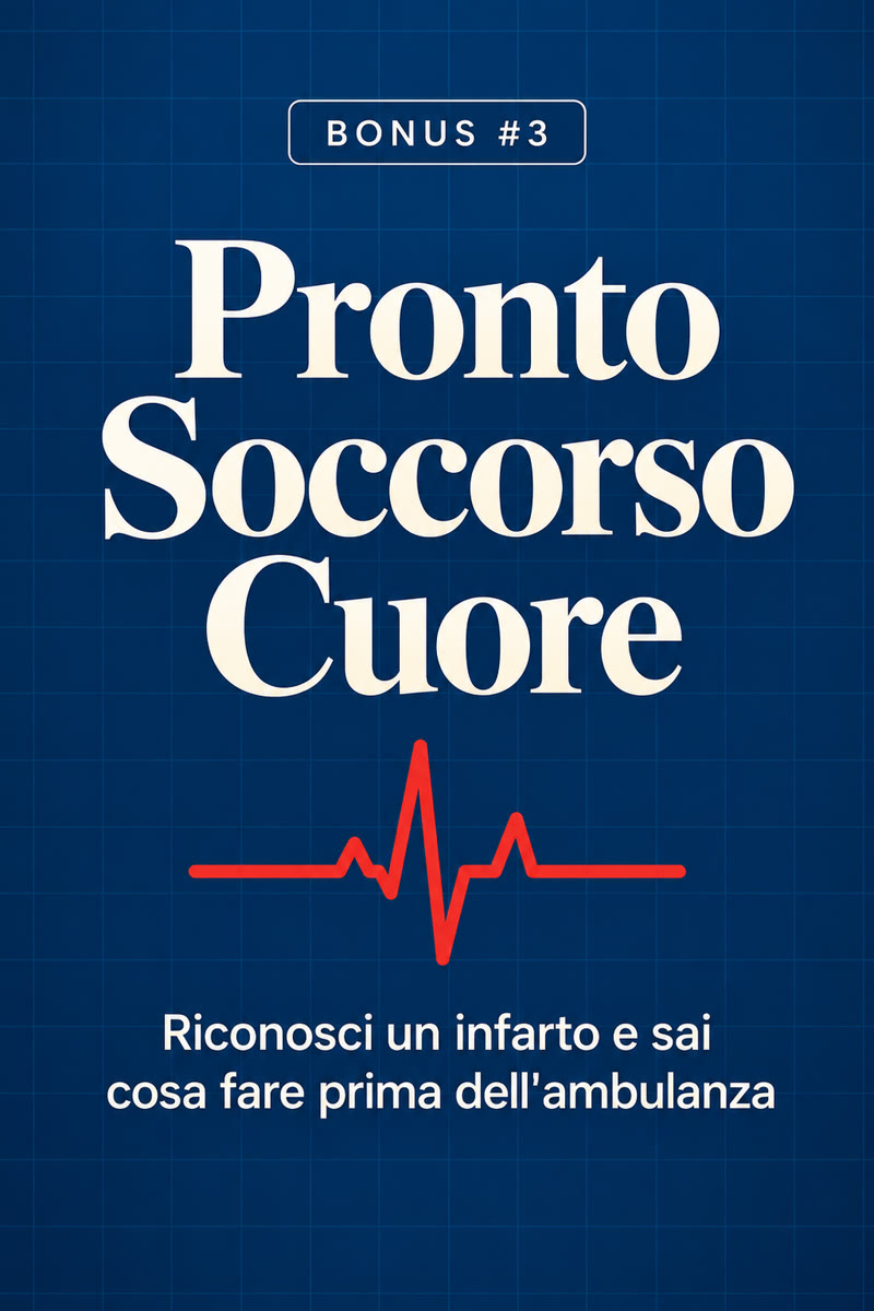 Copertina del bonus Pronto Soccorso Cuore