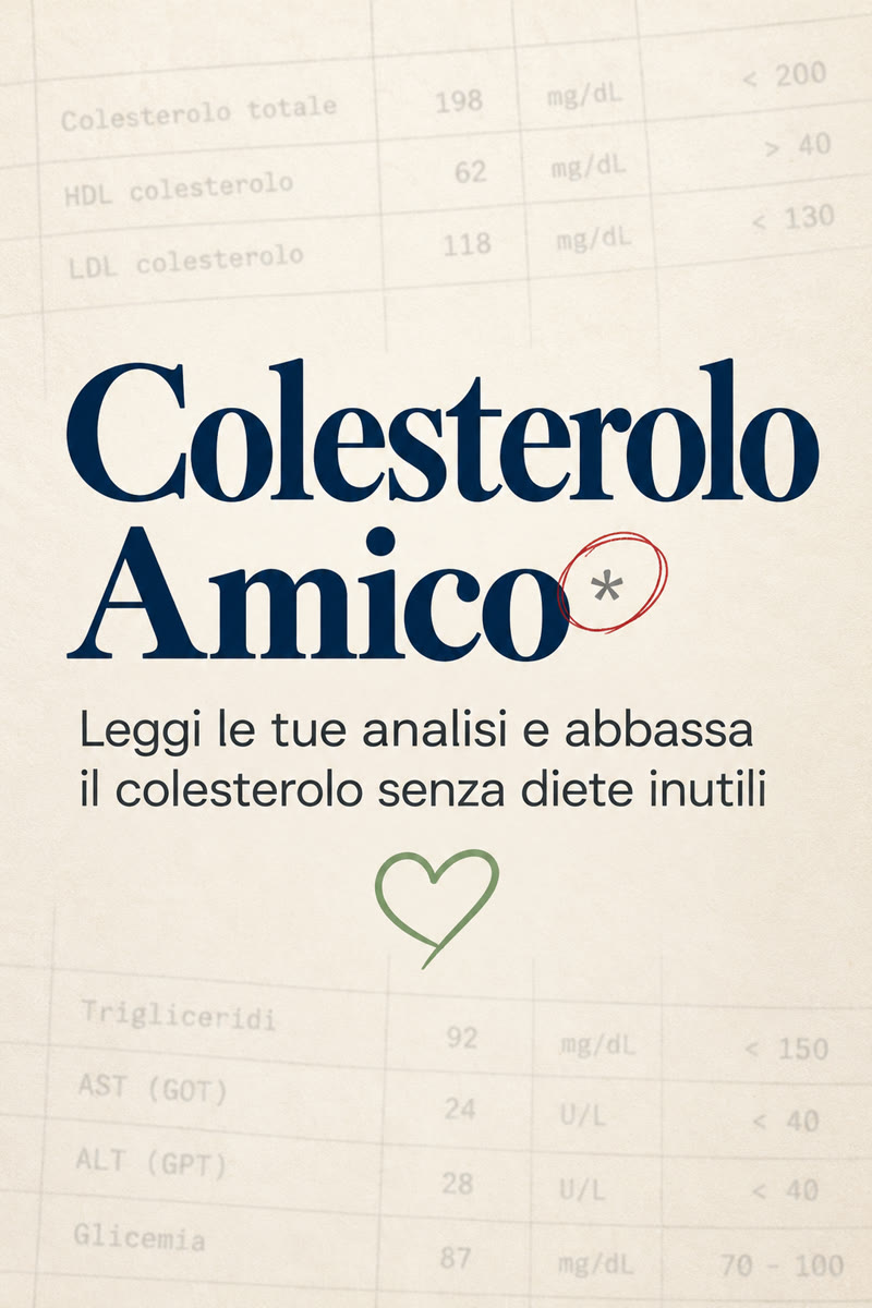 Copertina della guida Colesterolo Amico